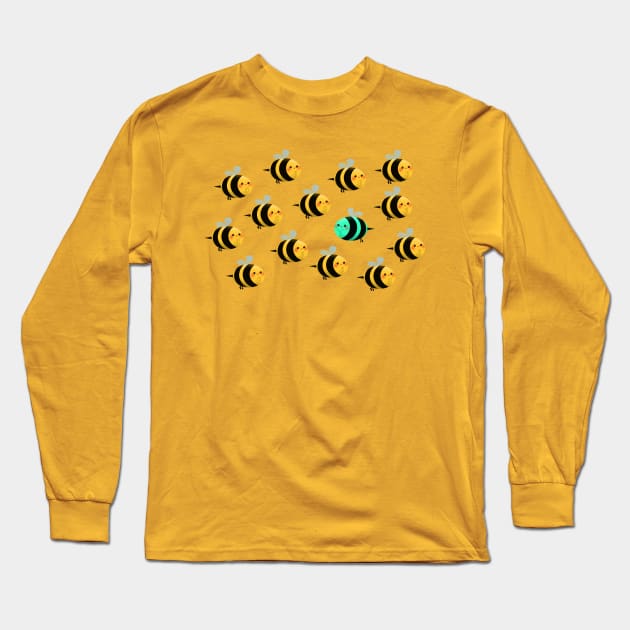 Bee Long Sleeve T-Shirt by JonasEmanuel